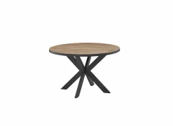 Ronde tafel Estrella Etienne Ø120cm - meubelplaat - industrial oak- Eettafels