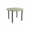 Perfecta Ronde tafel Lustra Ø110cm - HPL - Halifax eik- Keukentafels|Eettafels