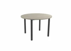Perfecta Ronde tafel Lustra Ø110cm - HPL - Halifax eik- Keukentafels|Eettafels