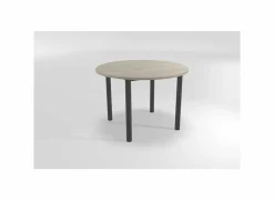 Perfecta Ronde tafel Lustra Ø110cm - HPL - Halifax eik- Keukentafels|Eettafels