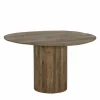 Ronde tafel Solid Ø130cm - mango massief - walnoot- Keukentafels|Eettafels