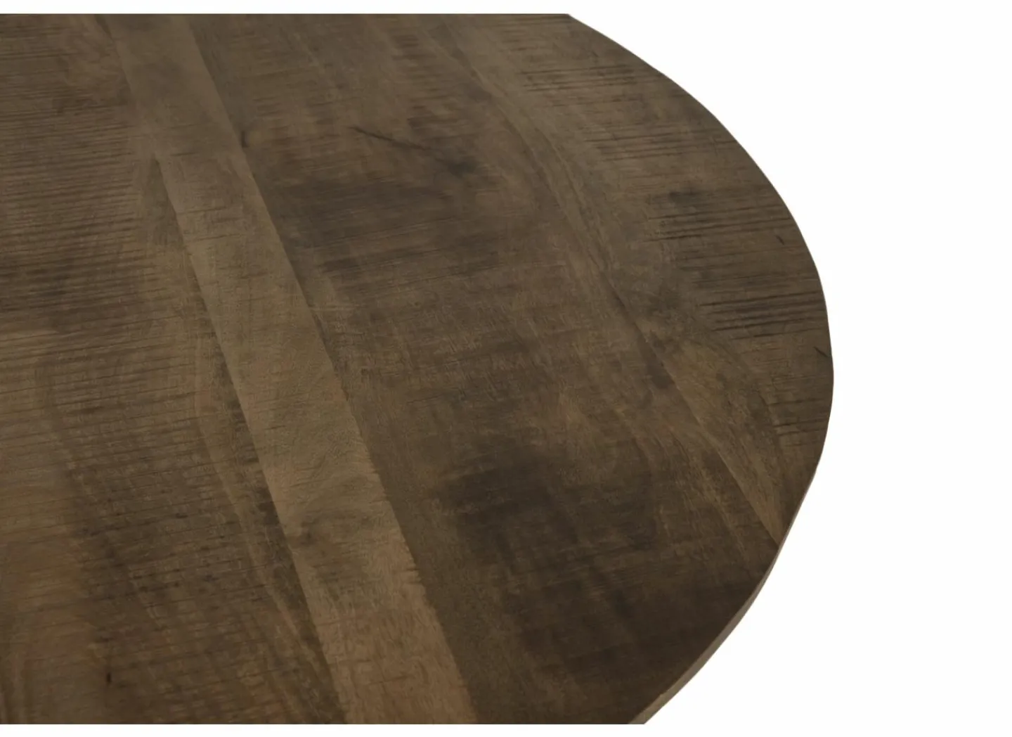 Ronde tafel Solid Ø130cm - mango massief - walnoot- Keukentafels|Eettafels