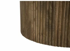 Ronde tafel Solid Ø130cm - mango massief - walnoot- Keukentafels|Eettafels