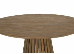 Keukentafels|Eettafels|Ronde tafel Stromboli Ø120cm - mango massief - naturel