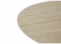 Salontafel Caldera 129/80x80x43,5cm - gesinterd steen - naturel- Salontafels