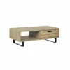 Salontafel Como 1 130x67cm - melamine - golden oak- Salontafels