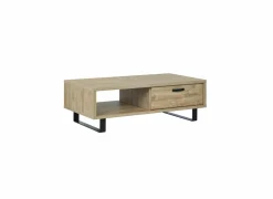 Salontafel Como 1 130x67cm - melamine - golden oak- Salontafels