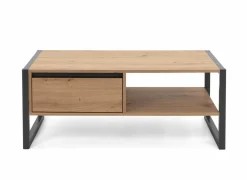 Salontafels|Salontafel Denver 100x40cm - decor - ambachtelijke eik