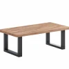 Salontafels|Salontafel Estrella 130x65cm - decor - industrial oak