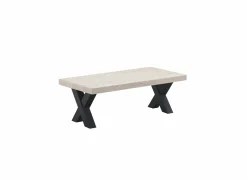 Salontafels|Salontafel Eureka 130x65cm - decor - natural oak & black
