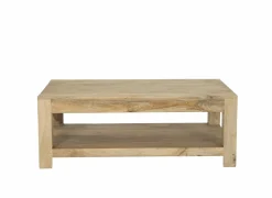 Salontafel Faust 123x75cm  - mango massief - naturel- Salontafels