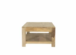 Salontafel Faust 123x75cm  - mango massief - naturel- Salontafels