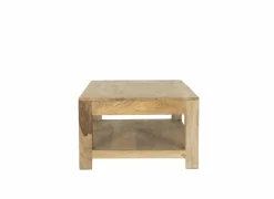Salontafel Faust 123x75cm  - mango massief - naturel- Salontafels