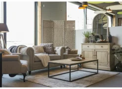 Salontafels|Salontafel Fetich 130x70cm - eik massief - naturel