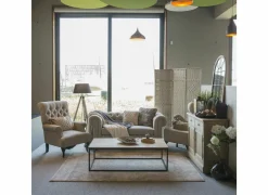 Salontafels|Salontafel Fetich 130x70cm - eik massief - naturel