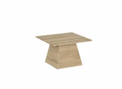 Salontafel Float 60x60cm - eik massief - naturel- Salontafels