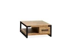 Salontafel Galaxy 85x85cm - lamulux - mango- Salontafels