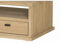 Salontafels|Salontafel Grimaldi 120x74cm - eik massief - naturel