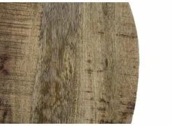 Salontafel Half Moon Ø80cm - metaal - naturel & zwart- Salontafels