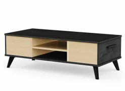 Salontafels|Salontafel Kent 50x107cm - decor - chêne de fil & sidewalk