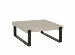 Salontafel Lucca 104x100cm - decor - millenium eik & lichtgrijs- Salontafels