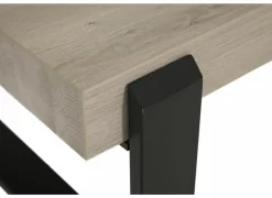 Salontafel Lucca 104x100cm - decor - millenium eik & lichtgrijs- Salontafels