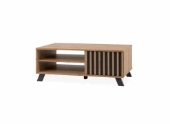 Salontafels|Salontafel Medan 67x111cm - melamine - artisanale eik