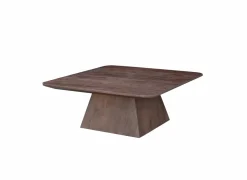 Salontafel Monsoon 80x80cm - mango massief - bruin- Salontafels