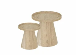 Salontafels|Salontafel Mush Ø39cm - es fineer & decor - naturel