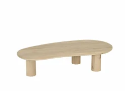 Salontafels|Salontafel Nephro 120x60cm - eik massief - naturel