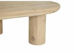 Salontafels|Salontafel Nephro 120x60cm - eik massief - naturel