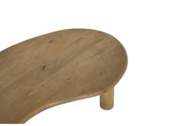 Salontafel Odilon 145x85cm - hout massief - naturel- Salontafels