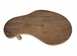 Salontafel Odilon 145x85cm - hout massief - naturel- Salontafels