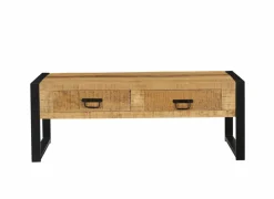 Salontafel Sanguine 120x60cm - hout massief - natuur- Salontafels