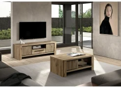 Salontafels|Salontafel Santos 115x65cm - decor - canyon oak