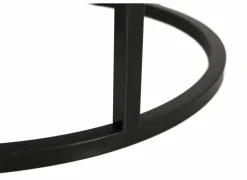 Salontafels|Salontafel Sunrise 80x35/60x32cm - MDF & melamine - eik set van 2