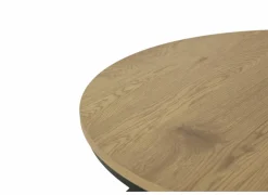 Salontafels|Salontafel Sunrise 80x35/60x32cm - MDF & melamine - eik set van 2