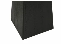 Salontafel Thalia 40x40cm - mango massief - zwart- Salontafels