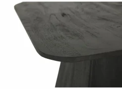 Salontafels|Salontafel Thalia 60x60cm - mango massief - zwart