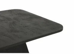 Salontafels|Salontafel Thalia 60x60cm - mango massief - zwart