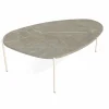 Perfecta Salontafel Trio 110x170cm - HPL - marmor lugano & sable- Salontafels