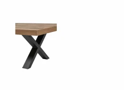 Salontafels|Salontafel 130x68cm - decor - bruin & zwart