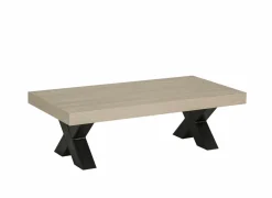 Salontafel 135x68cm - decor - natuurlijke olm- Salontafels