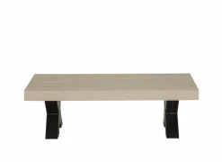 Salontafel 135x68cm - decor - natuurlijke olm- Salontafels