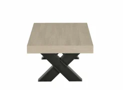 Salontafel 135x68cm - decor - natuurlijke olm- Salontafels