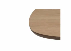 Salontafels|Salontafel 90x90cm - MDF/metaal - bruin