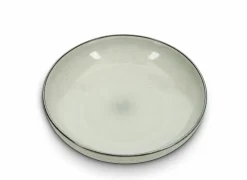 Salt & Pepper Schaal Artisan 32x7,5cm - stoneware - groen- Serveerschalen