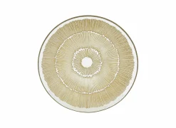 Schaal Celeste Ø30cm - glas - goud- Serveerschalen