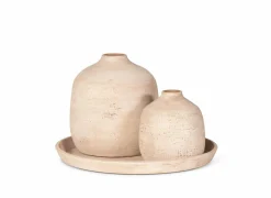 Schaal Ø50cm - stoneware - beige- Schalen