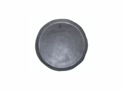 Kerstdecoratie|Schalen|Schaal Frangipani Ø40cm - aluminium - zwart